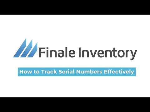Part of a video titled How to Track Serial Numbers Effectively - YouTube