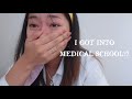 I GOT INTO MEDICAL SCHOOL!! | Interview Vlog | Reaction and Experiences