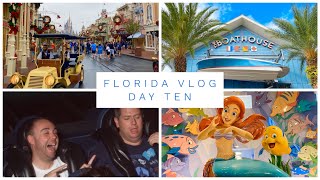WALT DISNEY WORLD & FLORIDA VLOG - DEC 2019 - DAY 10 - MAGIC KINGDOM, BOATHOUSE & HOLLYWOOD STUDIOS