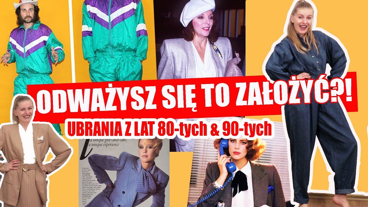 🤣 DAWALI RADĘ! MODA LAT 80-TYCH I 90-TYCH W AKCJI mierzymy