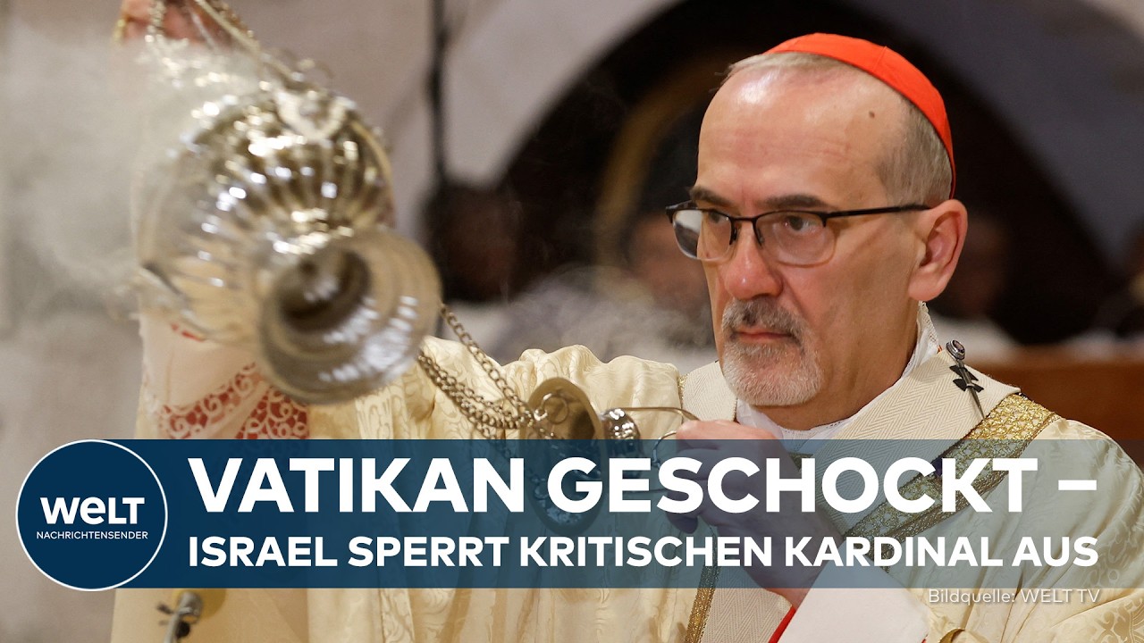 WUT IM VATIKAN: Eklat in Jerusalem! Israels Militär stoppt Kardinal Pizzaballa vor Grabeskirche