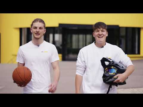 Ausbildung bei Sto – Elias und Sinan Lagerlogistik