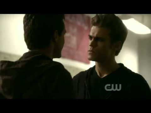 The Vampire Diaries_Stefan Logan Elena Jenna Scene