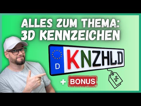 Advantages and disadvantages of 3D license plates