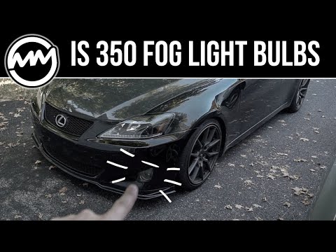 Auxbeam LED Fog Lights on My Lexus IS 350