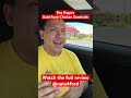 Roy Rogers Gold Rush Chicken Sandwich #shorts Review
