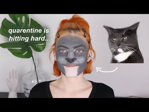 transforming myself into my cat because there is nothing else to do
