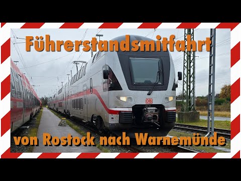 Führerstandsmitfahrt | von Rostock nach Warnemünde | im KISS