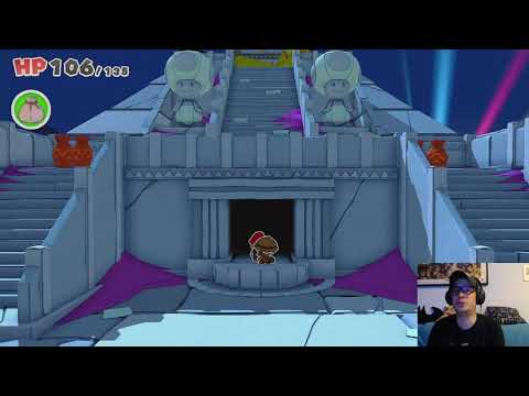 EXPLORING THE TEMPLE OF SHROOMS! - Paper Mario: The Origami King Episode 9