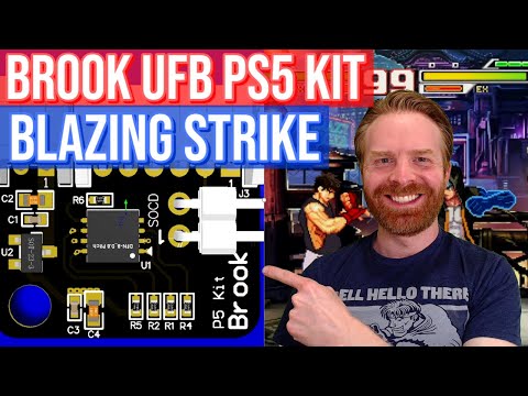 Brook Universal Fighting Board (UFB) PS5 Compatibility and Blazing Strike from AKSYS Games