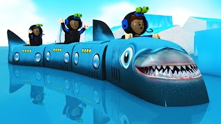 The Shark Train : Toy Factory Choo Choo Cartoon