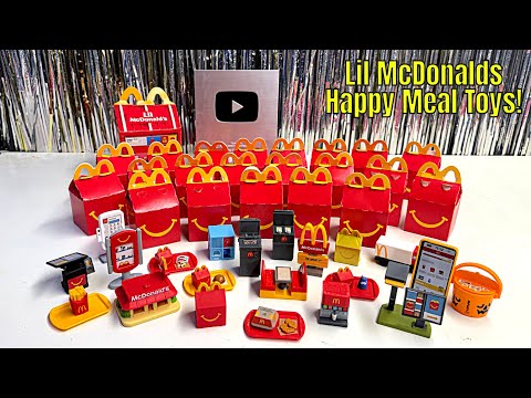Lil McDonalds Happy Meal Spielzeugsammlung! 💛♥️ Alle 21 Boxen! Juli 2025