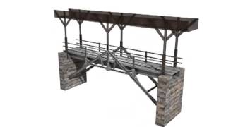 The Pont-y-Cafnau Aqueduct, Merthyr Tydfil, Glamorgan - Royal Commission Animation