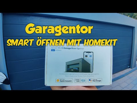Opening and closing Hörmann garage doors in Homekit I Supramatic E Series 4 I SmartHome I Meross
