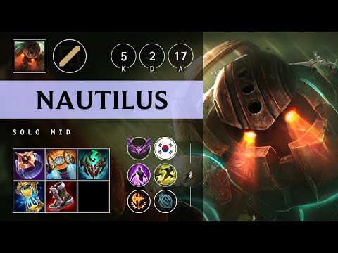 Nautilus Mid vs Katarina - KR Master Patch 25.14