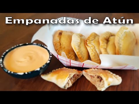 Receta de Como Hacer Empanadas de Atún al Horno | Empanadas Saludables Horneadas | Tuna Empanadas