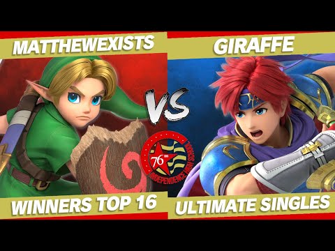 IHS Smash Renaissance - MatthewExists (Young Link) Vs. Giraffe (Roy) Winners Top 16