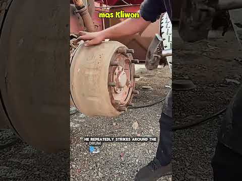 How to Remove a Stuck Truck Brake Drum Using a Hammer