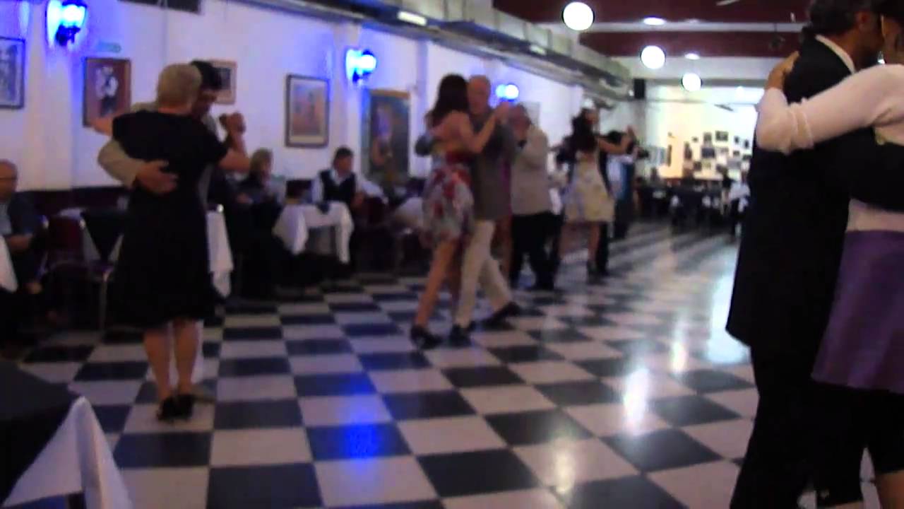 Teatro 25 de Mayo Primera promocion alumnos de Tango, profesores Julio Duplaa y Elsa