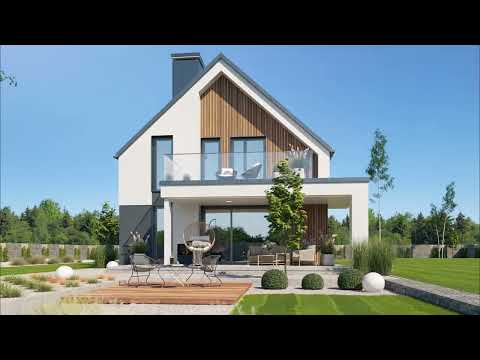 Projekt domu Miejski 4 MGProjekt - 148,08 m2