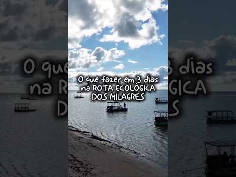 O que fazer em 3 dias na Rota Ecológica dos Milagres - Alagoas