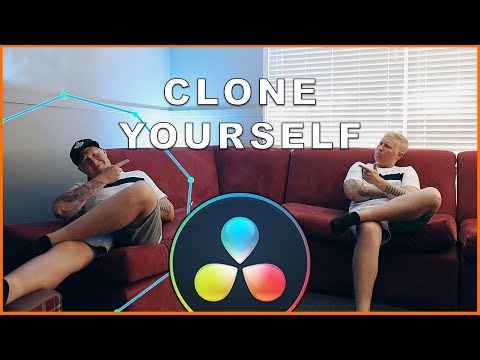 How to Clone yourself in Davinci Resolve 16 - EASY Tutorial
