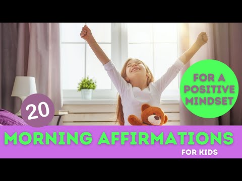 20 POSITIVE AFFIRMATIONS FOR KIDS | 3 Minute Start of Day | Daily Affirmations | I AM Affirmations