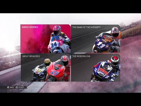 MotoGP19 Historical Challenges Modern Era 1 - 10