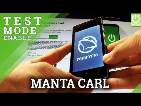 Factory Test Mode MANTA MSP4007 Carl - Enter / Quit Test Mode