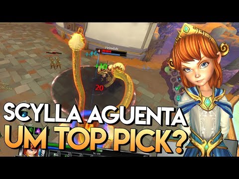 Can Scylla handle a TOP PICK? Ranked Duel, Smite BR