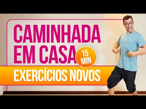 🔴 WALKING AT HOME with NEW EXERCISES | 15 MINUTES | Aurélio Alfieri