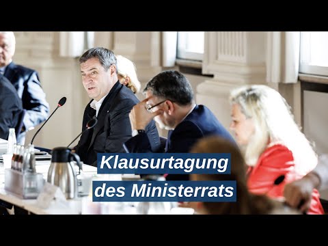 Kabinettsklausur zum Haushalt 2023 - Bayern