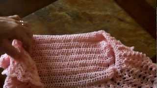 shrug made with #10 crochet thread