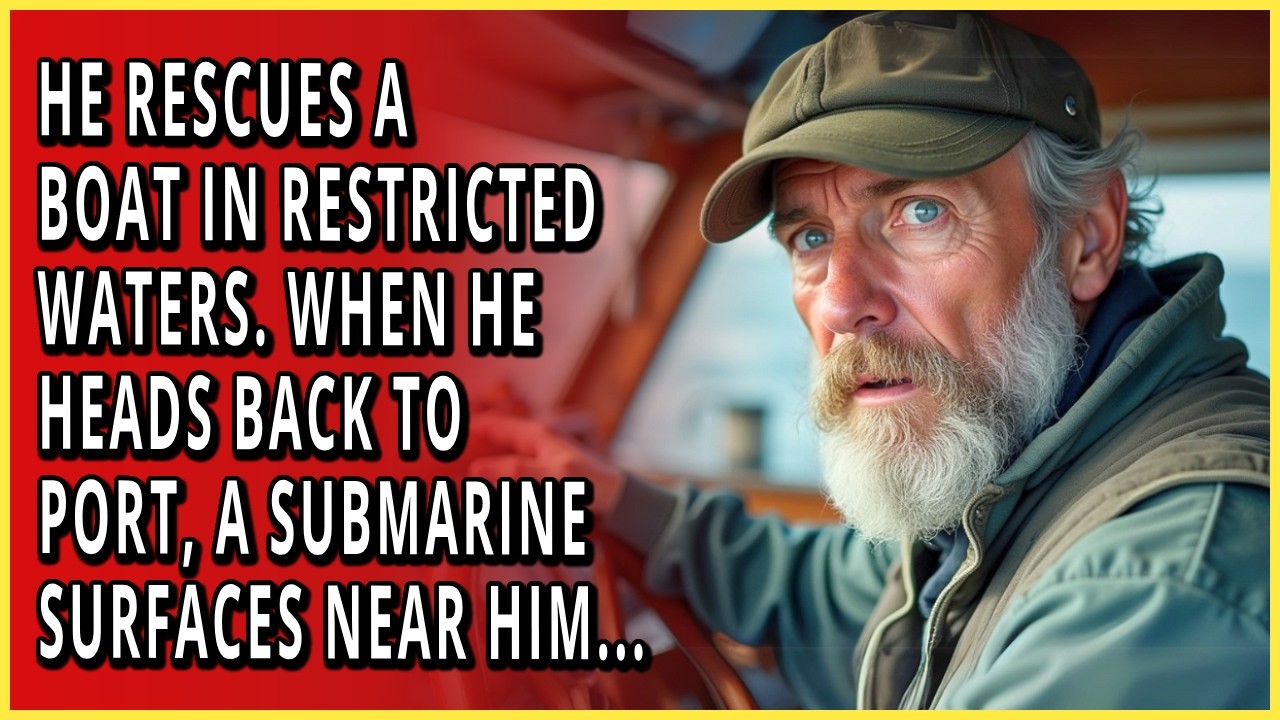He Rescues a Boat in Restricted Waters. When He Heads Back to Port, a Submarine Surfaces Near Him...