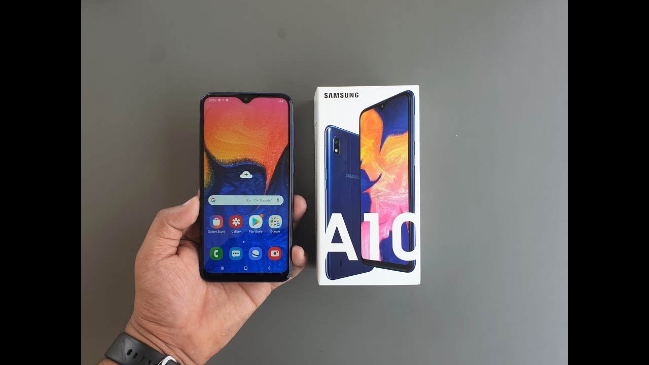 Samsung Galaxy A10 UNBOXING & First Look