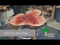 Slab Top End Table