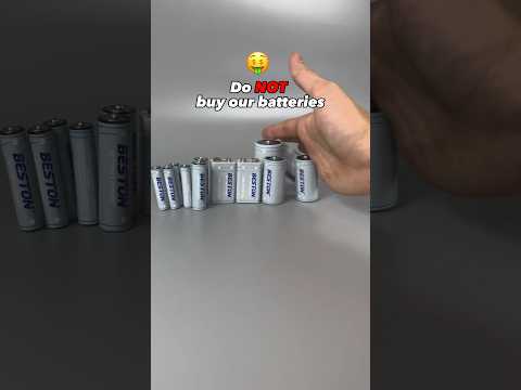 This rechargeable batteries go WILD 🤯