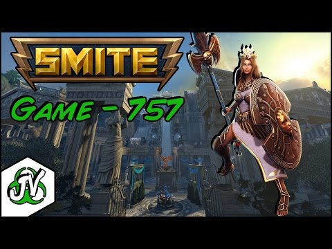Smite Gameplay - Game 757 - Athena Support