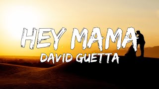 David Guetta - Hey Mama (Lyrics) ft.Nicki Minaj - YouTube