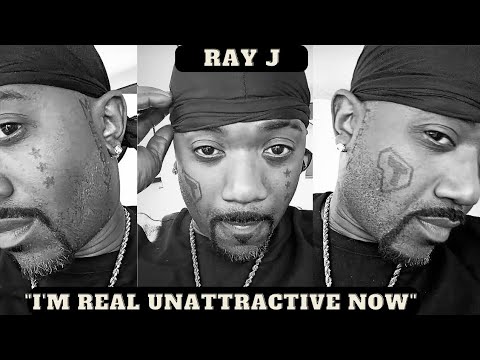 Ray J Shows Off His Tronix Face Tattoos