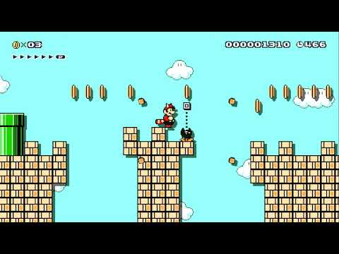 SMB3 5-Tower Remix by Will - SUPER MARIO MAKER - NO COMMENTARY 1ba