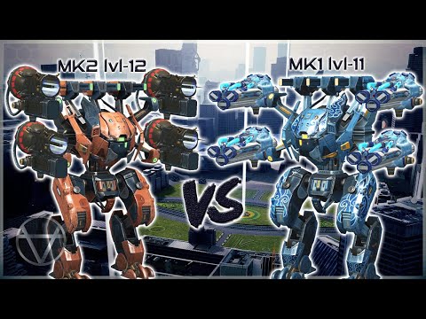 [WR] 🔥 Taran (Mk2-12) VS Cryo (Mk1-11) – Comparison | War Robots