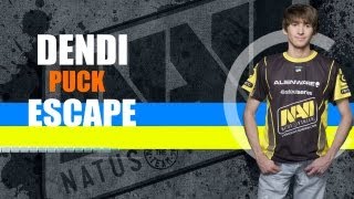 Dendi puck escape and kill @ The International 2012