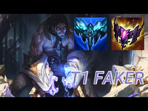 T1 Faker Sylas Mid VS Orianna | KR Challenger Patch 13.20