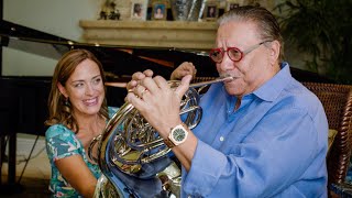 Arturo Sandoval takes the Sarah's Music Horn Challenge