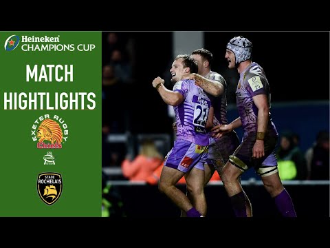 Match Highlights Exeter Chiefs v La Rochelle Rd 6 Champions Cup