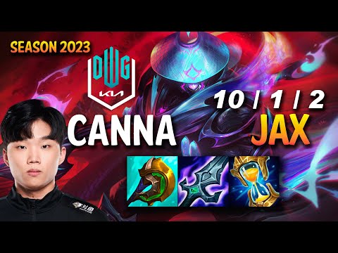 DK Canna JAX vs GRAGAS Top - KR Ranked