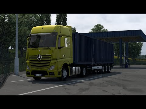ETS2 Niko Gamper's Mercedes Benz Actros MP4 1848 2012 Trip to Lublin 🇵🇱 Part 3