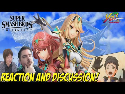 Mr. Sakurai Presents Pyra & Mythra! Reaction and Discussion! - YoVideogames