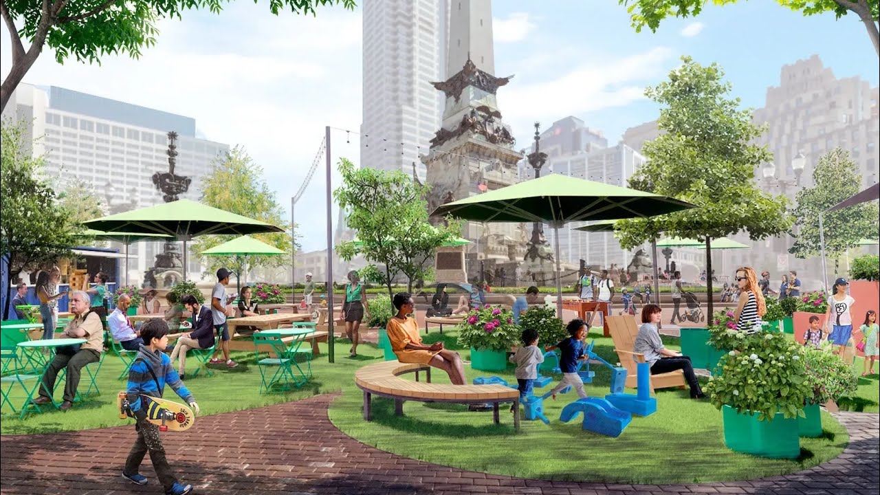 Downtown Indianapolis: Spark on the Circle! It's BACK for 2024!